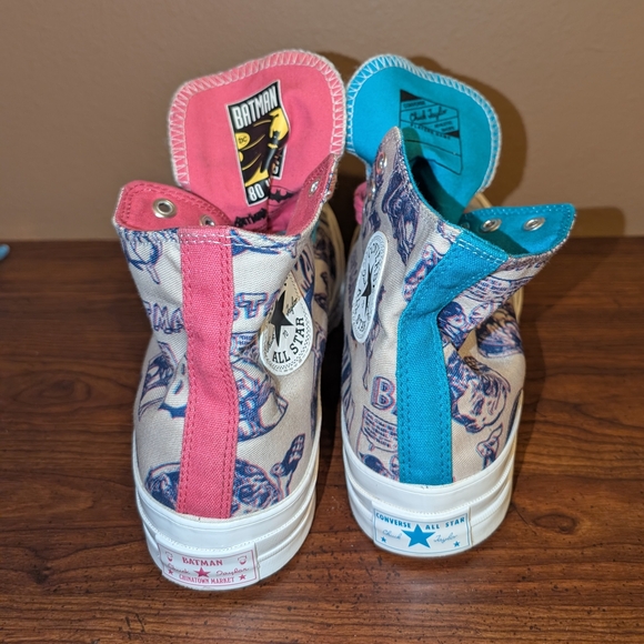 Converse DC Chinatown market batman chucks- Pink And Blue - Picture 3 of 3